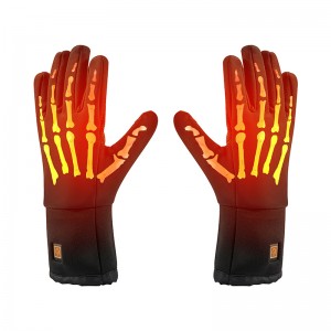 Электрические водонепроницаемые теплые перчатки для лыжи, регулируемые температурные батареи нагревательные перчатки для мужчин/women