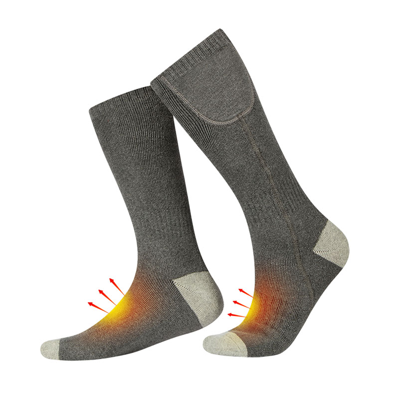 Готовые туристые носки для Clod Погода, аккумуляторные утечки аккумулятора для хронически холодных ног