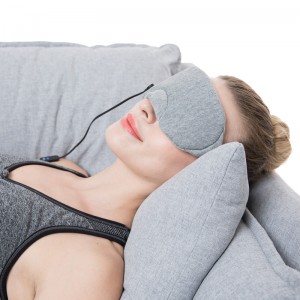 Пользовательский логотип Travel Eye Mask, персонализированная нагревательная площадка для сна